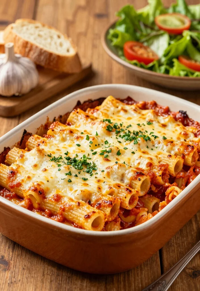 18 Freezer Meals for a Crowd: Perfect Party Food - 10. Baked Ziti 1