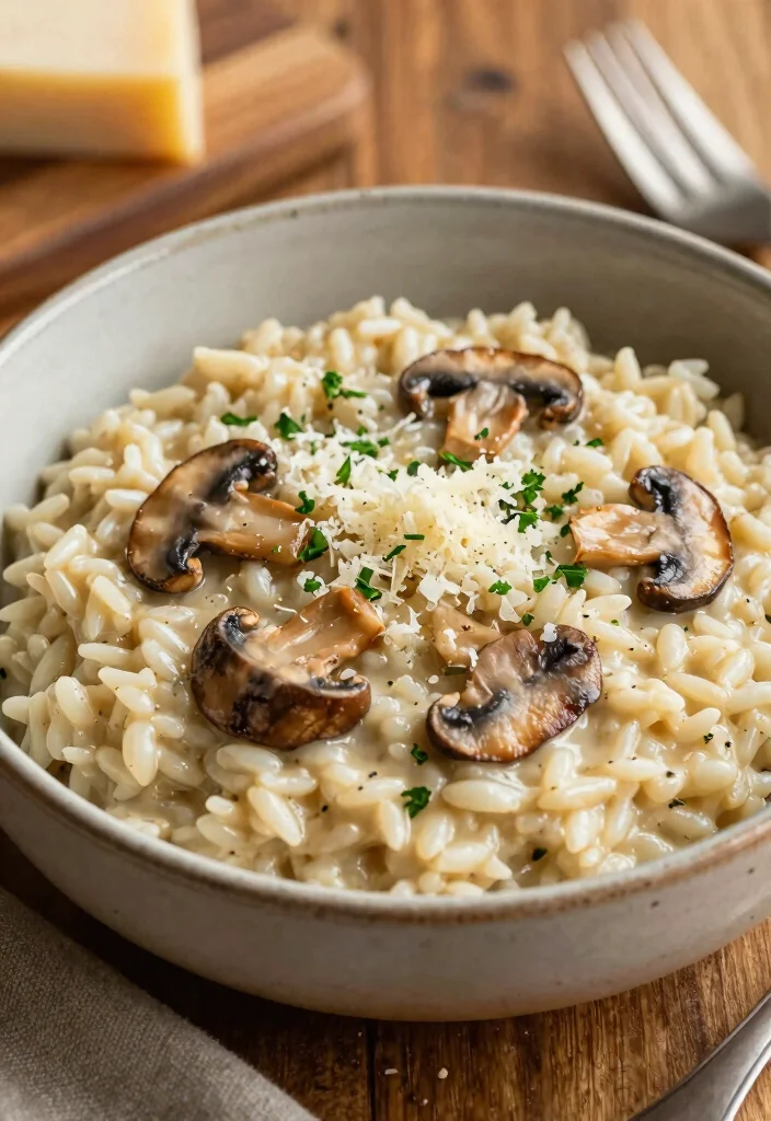18 Freezer Meals for a Crowd: Perfect Party Food - 14. Creamy Mushroom Risotto 1