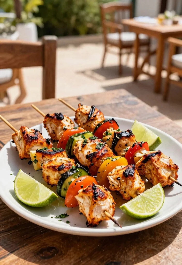 18 Freezer Meals for a Crowd: Perfect Party Food - 15. Greek Chicken Skewers 1