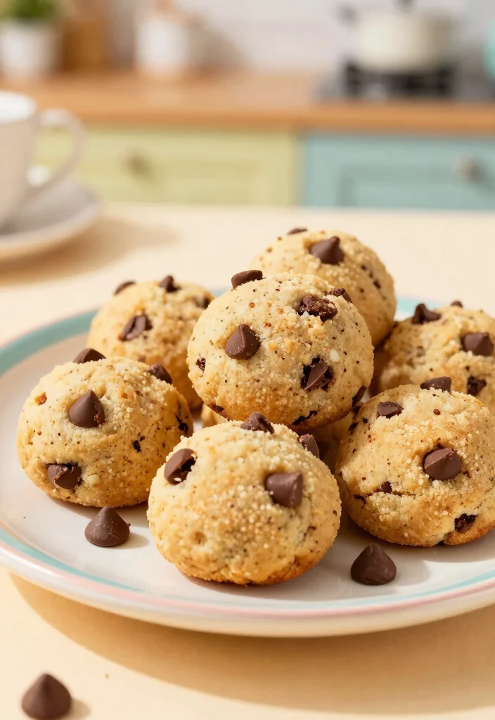18 Freezer Meals for a Crowd: Perfect Party Food - 17. Chocolate Chip Cookie Dough Bites 1