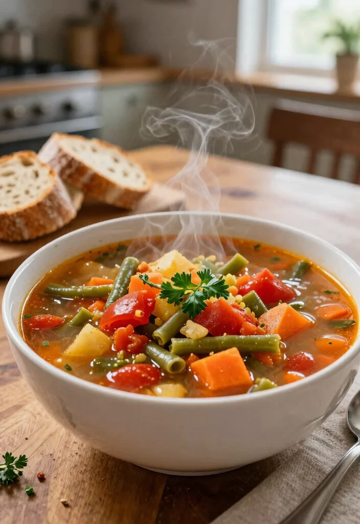 18 Freezer Meals for a Crowd: Perfect Party Food - 3. Hearty Vegetable Soup 1