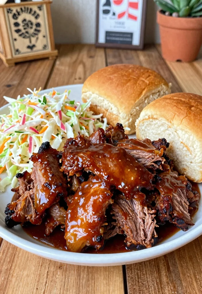 18 Freezer Meals for a Crowd: Perfect Party Food - 7. BBQ Pulled Pork 1