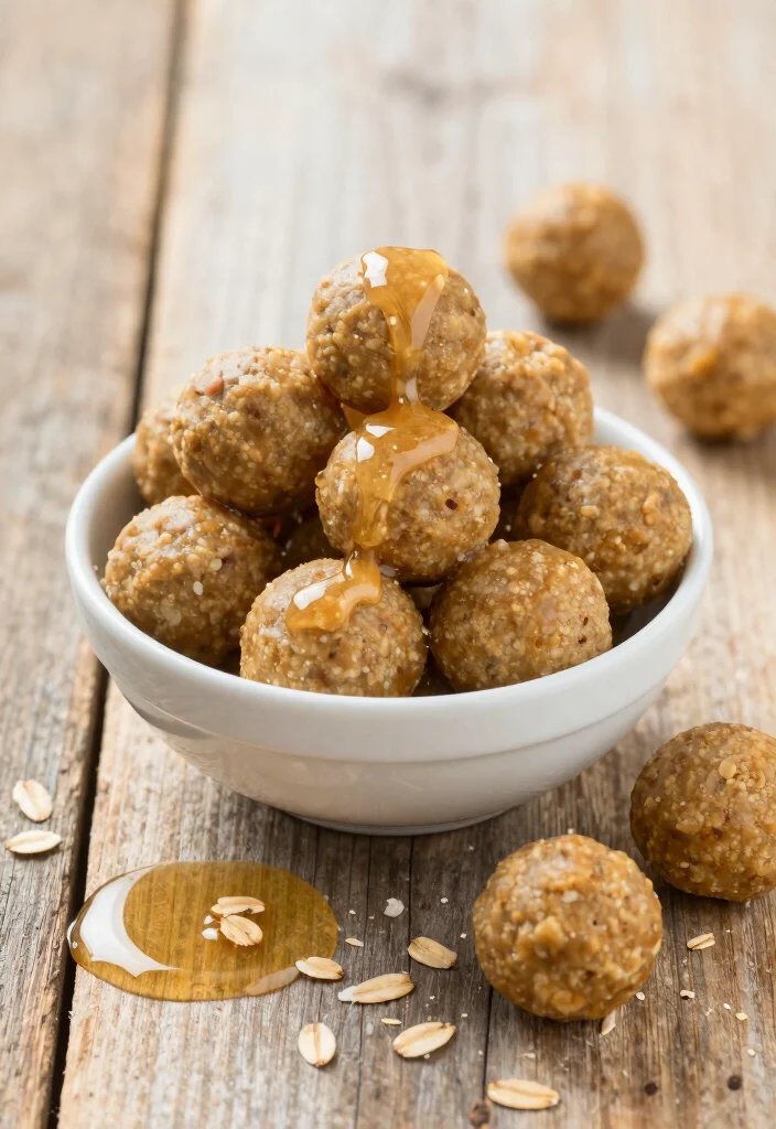 18 High-Protein Freezer Meals for Healthy Eating - 12. Peanut Butter Protein Balls 1