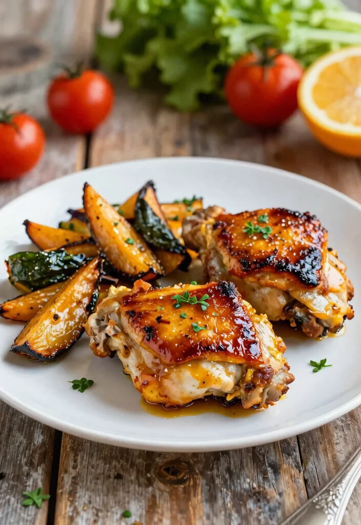 18 High-Protein Freezer Meals for Healthy Eating - 15. Maple Mustard Chicken Thighs 1