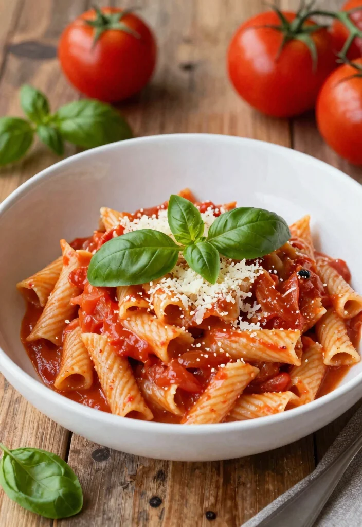 18 High-Protein Freezer Meals for Healthy Eating - 16. Creamy Tomato Basil Pasta 1