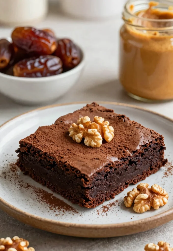 18 High-Protein Raw Vegan Recipes (No Cooking Required) - 16. Raw Vegan Brownies 1