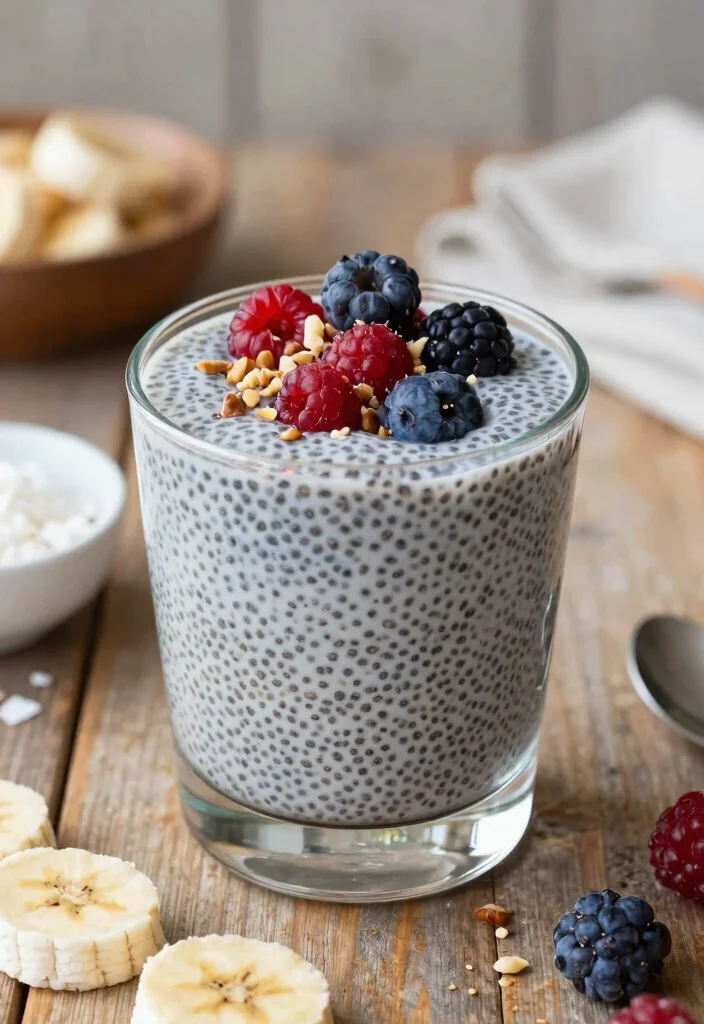 18 High-Protein Raw Vegan Recipes (No Cooking Required) - 5. Chia Seed Pudding 1