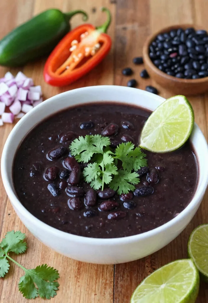 18 High-Protein Vegan Soups You Won't Believe Are Plant-Based - 1. Spicy Black Bean Soup 1