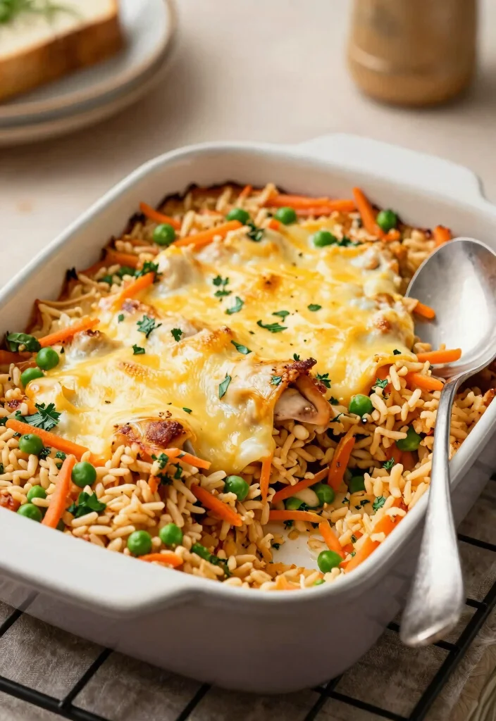 18 Make-Ahead Freezer Meals on a Budget - 2. Chicken and Rice Casserole 1