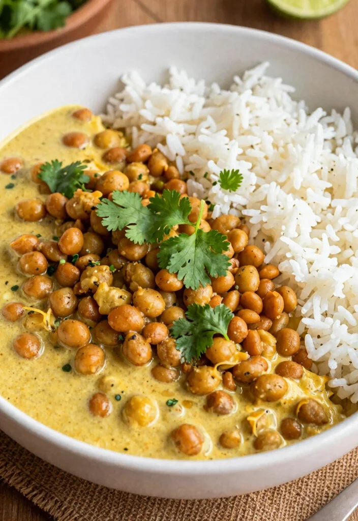 20 Crockpot Freezer Meals You Can Prep in One Day - 14. Coconut Curry Lentils 1