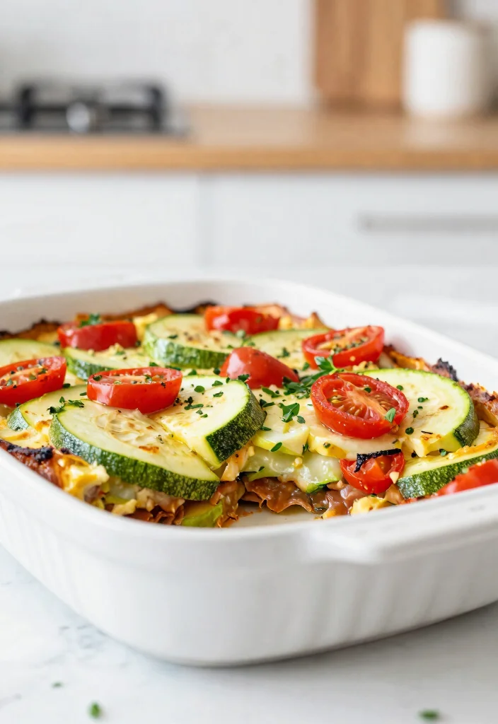 20 Crockpot Freezer Meals You Can Prep in One Day - 20. Zucchini and Tomato Bake 1