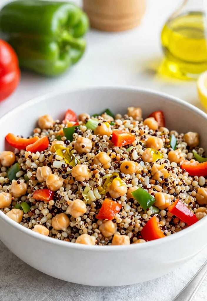 20 Easy Vegan Meal Prep Recipes to Save Time and Money - 18. Mixed Grain Salad 1