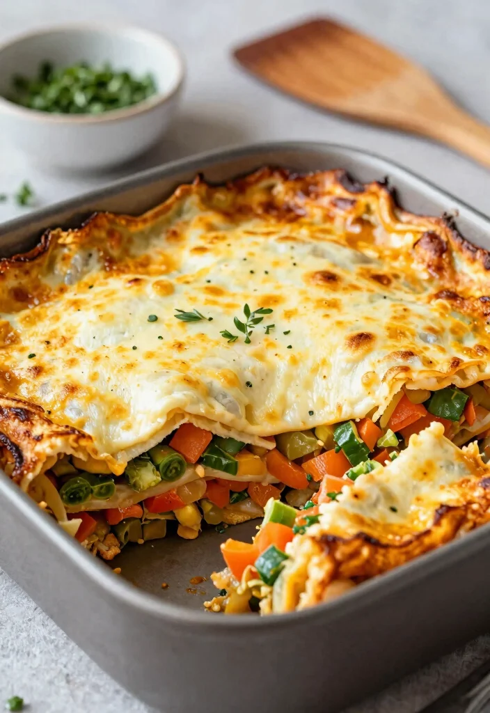 20 Freezer Meals You Can Make Ahead This Weekend - 19. Vegetable Lasagna 1