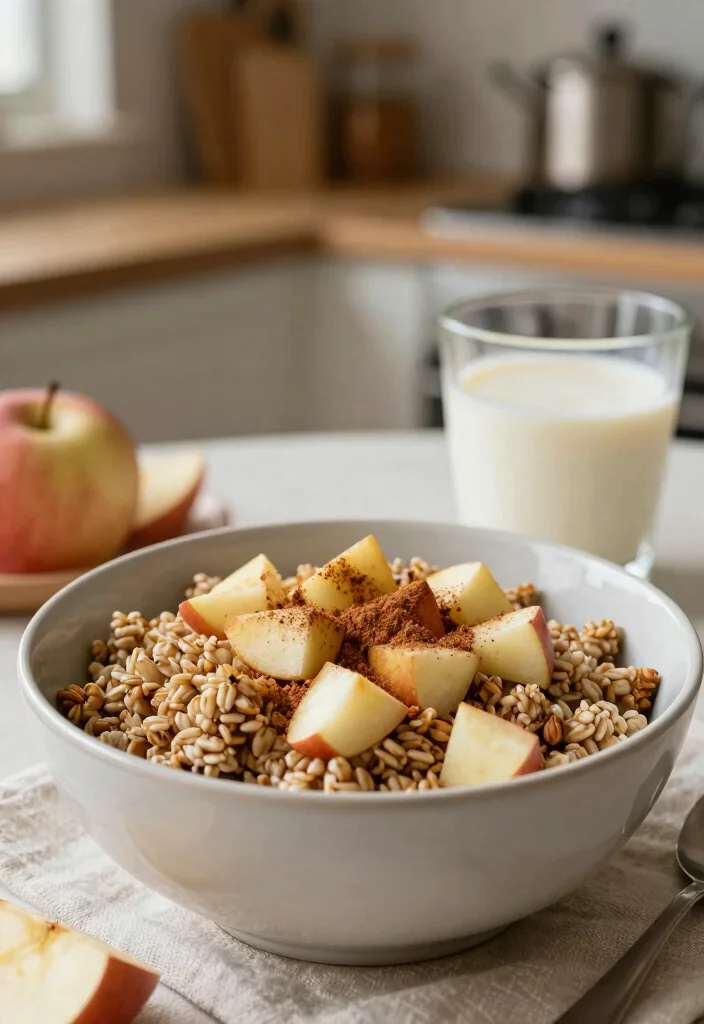 20 Gluten-Free Vegan Breakfast Recipes to Start Right - 12. Apple Cinnamon Quinoa 1