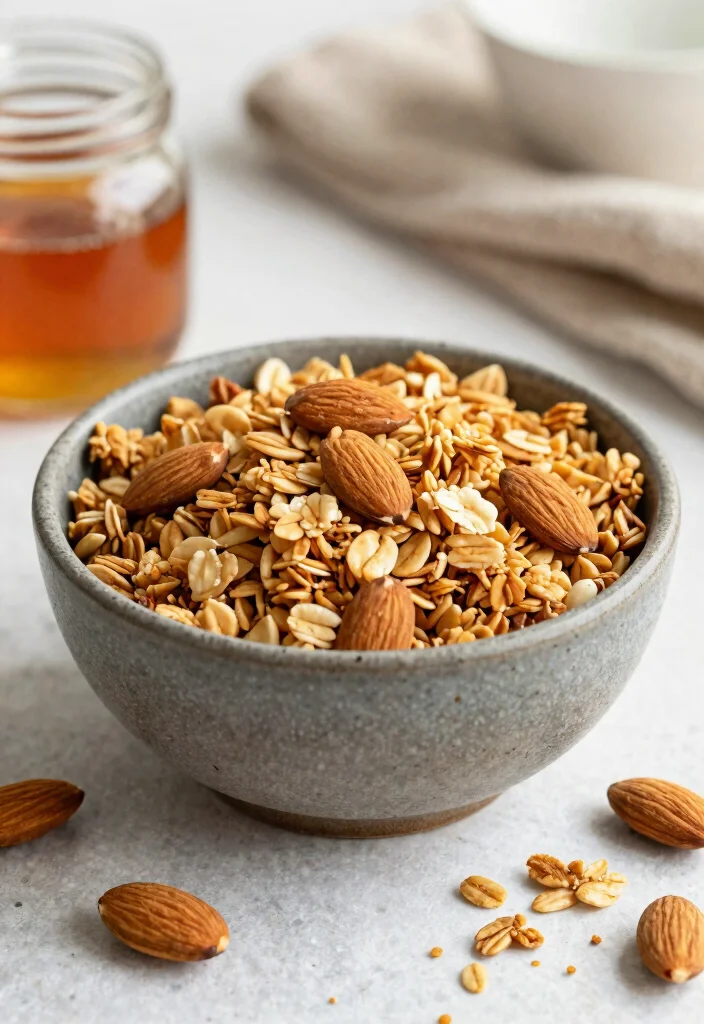 20 Gluten-Free Vegan Breakfast Recipes to Start Right - 18. Maple Almond Granola 1