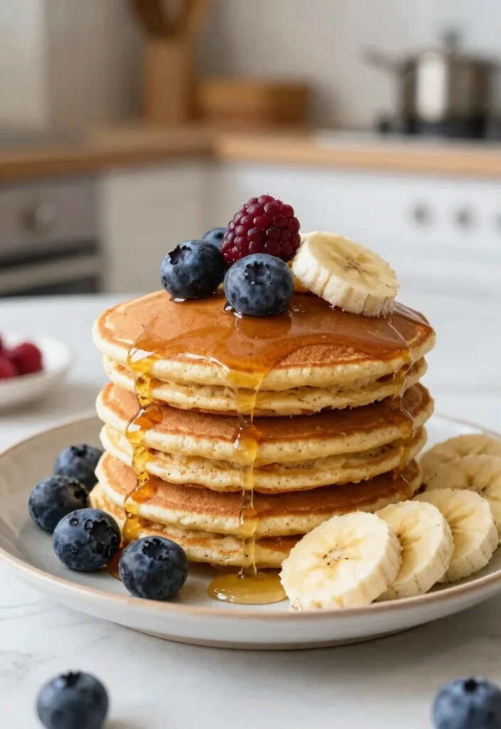 20 Gluten-Free Vegan Breakfast Recipes to Start Right - 9. Oatmeal Banana Pancakes 1