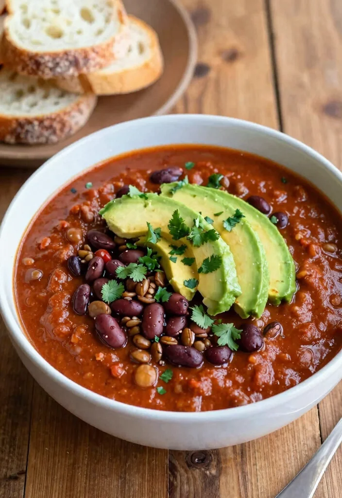 20 Healthy High-Protein Vegan Recipes for Strong Bodies - 11. Vegan Chili 1