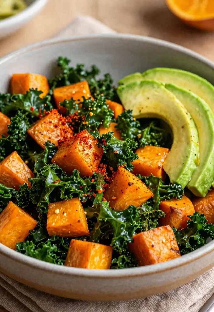20 Healthy High-Protein Vegan Recipes for Strong Bodies - 15. Sweet Potato and Kale Hash 1