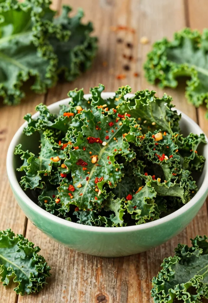 20 Raw Vegan Recipes You Can Make in 20 Minutes - 13. Spicy Kale Chips 1