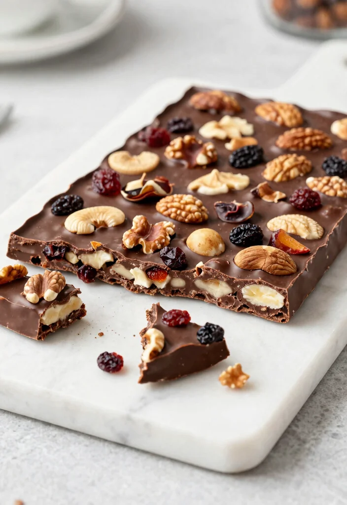 20 Raw Vegan Recipes You Can Make in 20 Minutes - 19. Easy Raw Vegan Chocolate Bark 1