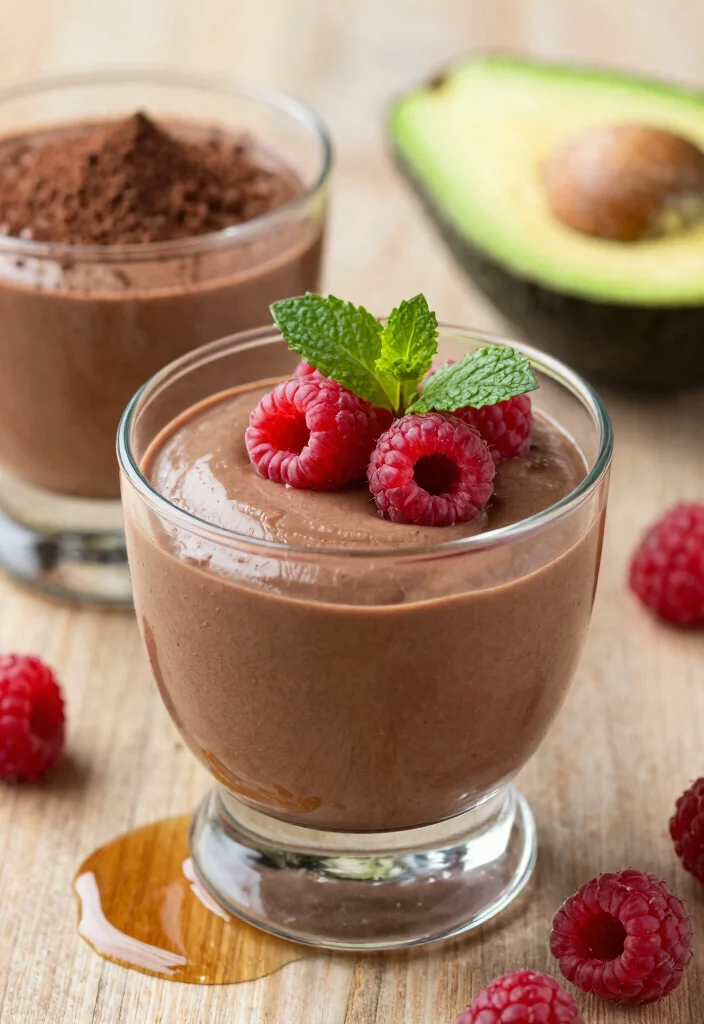 20 Raw Vegan Recipes You Can Make in 20 Minutes - 2. Creamy Avocado Chocolate Mousse 1