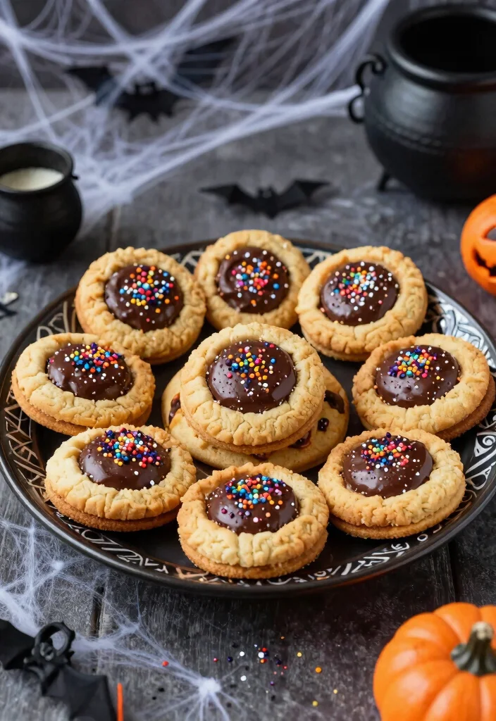 20 Spooky Vegan Halloween Treats Kids and Adults Love - 11. Cauldron Cookies 1