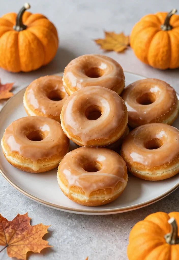 20 Spooky Vegan Halloween Treats Kids and Adults Love - 14. Pumpkin Spice Donuts 1