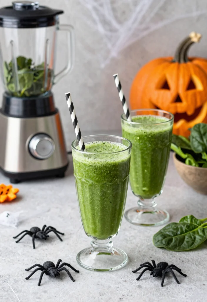 20 Spooky Vegan Halloween Treats Kids and Adults Love - 3. Witch’s Brew Smoothie 1