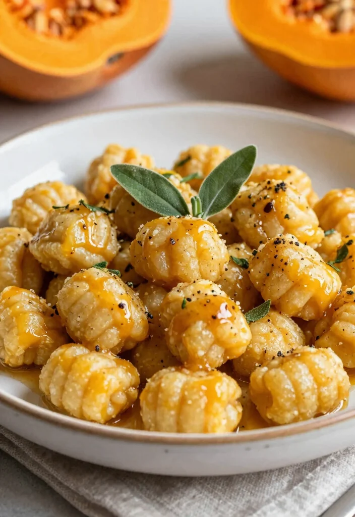 20 Vegan Butternut Squash Recipes (Soups, Pasta and More) - 14. Butternut Squash Gnocchi 1