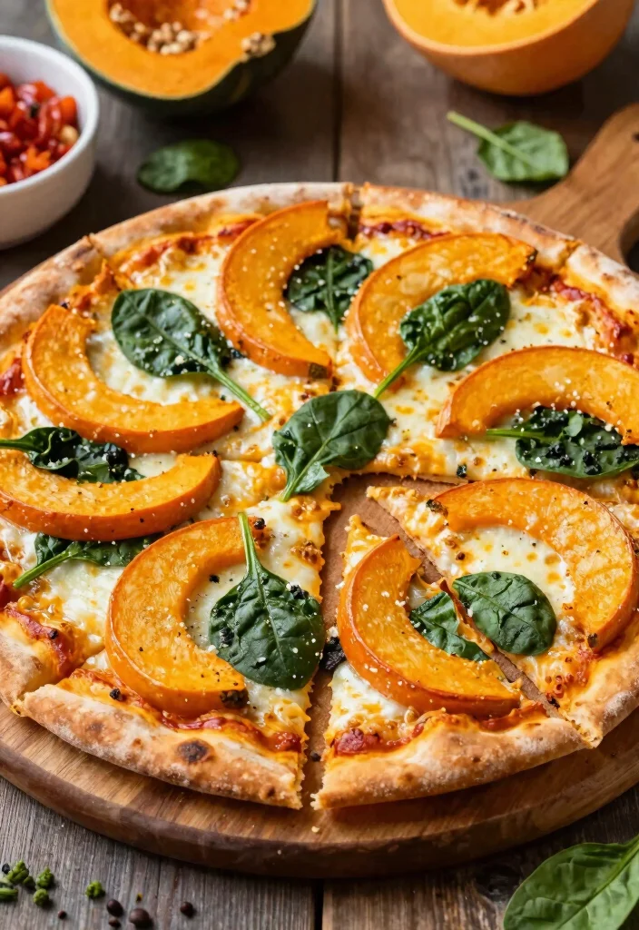 20 Vegan Butternut Squash Recipes (Soups, Pasta and More) - 9. Butternut Squash Pizza 1