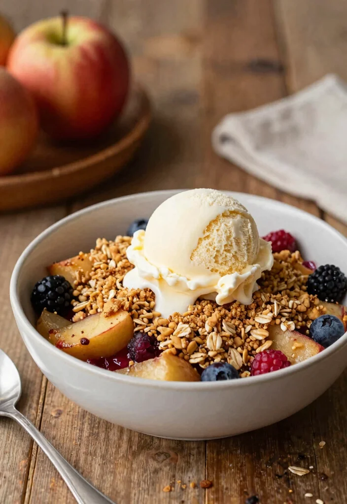 20 Vegan Crockpot Recipes That Practically Cook Themselves - 19. Vegan Fruit Crisp 1