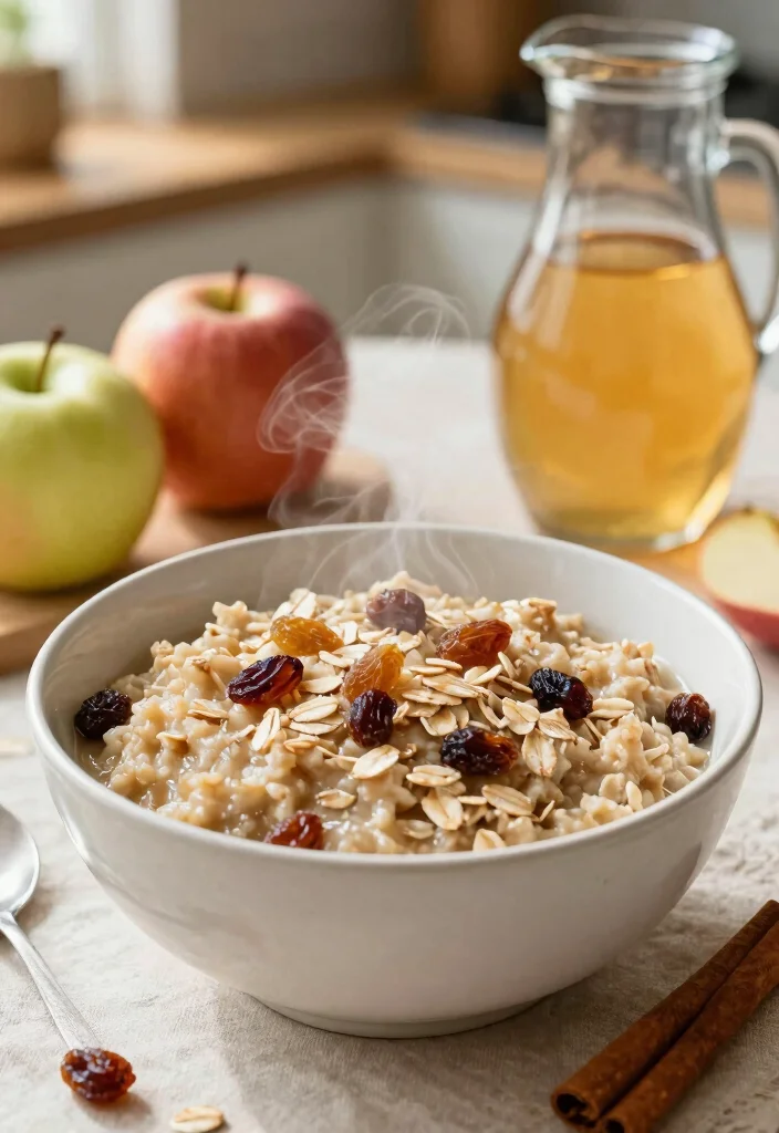 20 Vegan Crockpot Recipes That Practically Cook Themselves - 20. Vegan Apple Cider Oatmeal 1