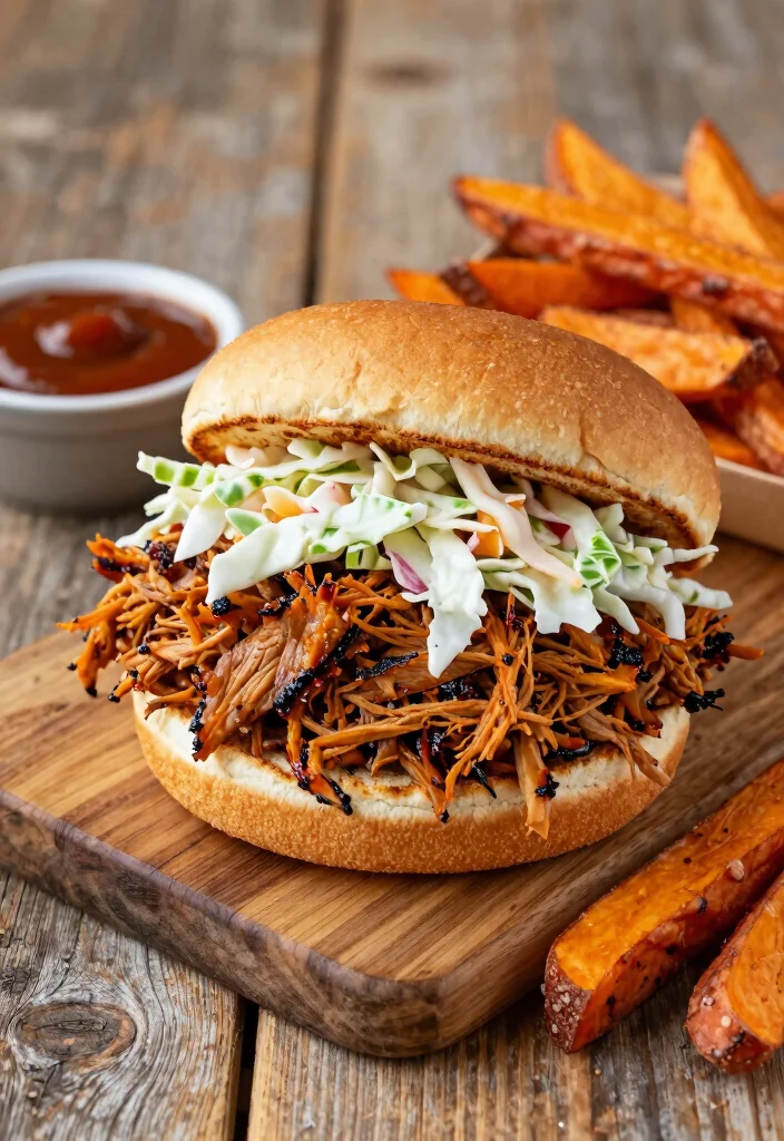 20 Vegan Crockpot Recipes That Practically Cook Themselves - 6. BBQ Jackfruit Sandwiches 1