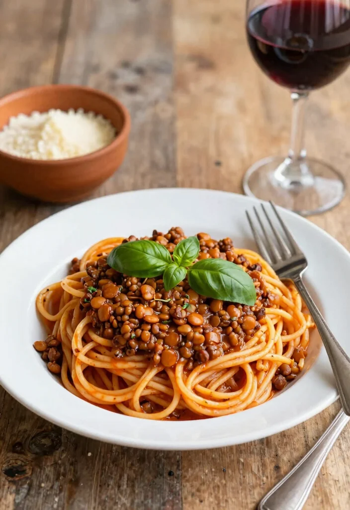 20 Vegan Crockpot Recipes That Practically Cook Themselves - 8. Vegan Spaghetti Bolognese 1