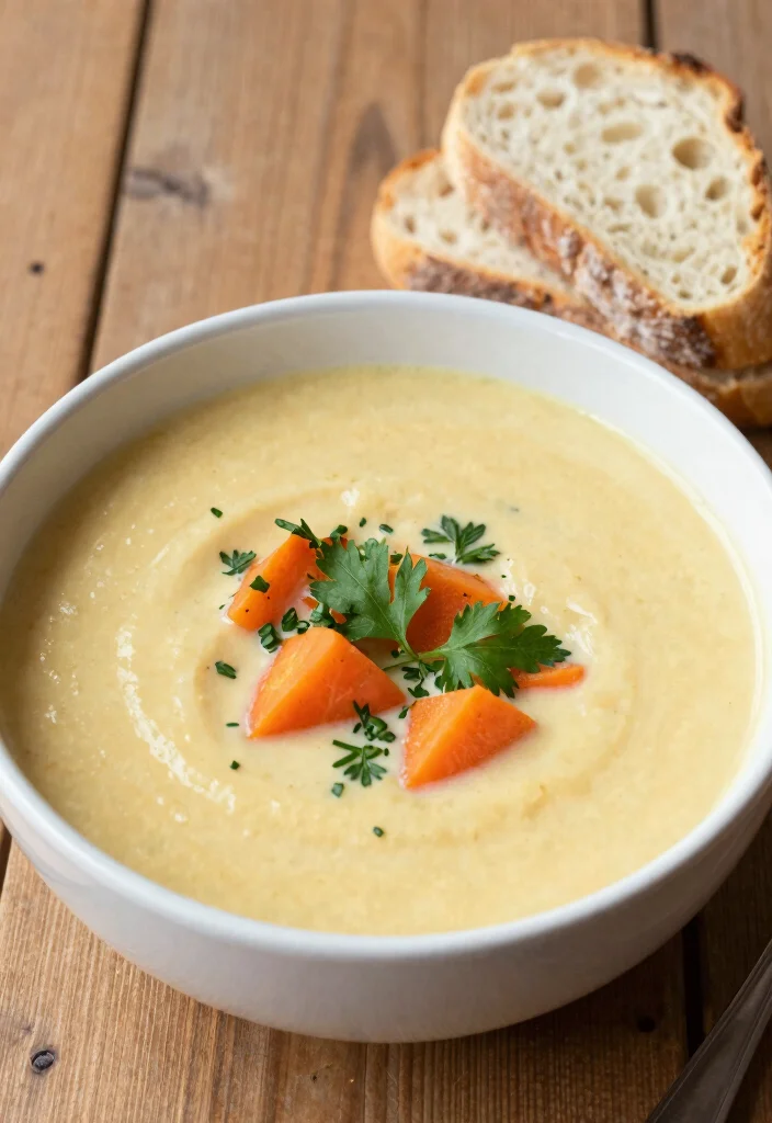 20 Vegan Freezer Meals for Easy Make-Ahead Dinners - 11. Carrot and Ginger Soup 1