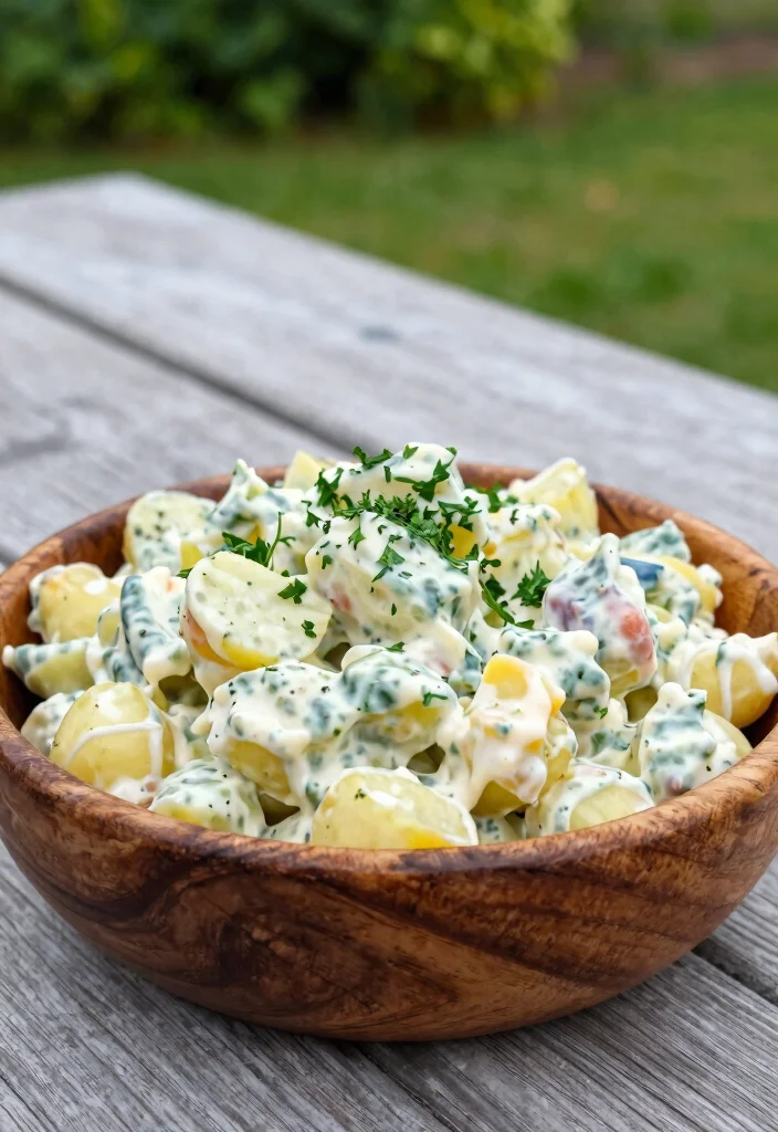 20 Vegan Freezer Meals for Easy Make-Ahead Dinners - 18. Vegan Potato Salad 1