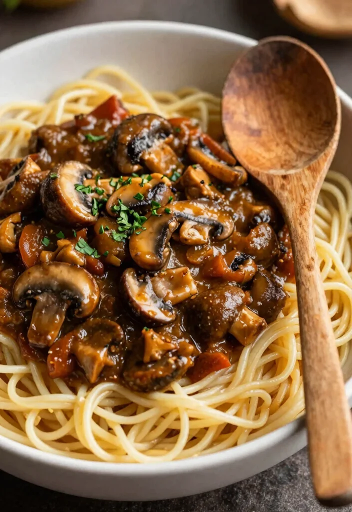 20 Vegan Mushroom Recipes: Soups, Pasta and Main Dishes - 14. Mushroom Goulash 1
