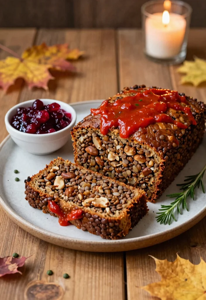 20 Vegan Thanksgiving Main Dishes That Impress Every Guest - 4. Lentil Nut Loaf 1