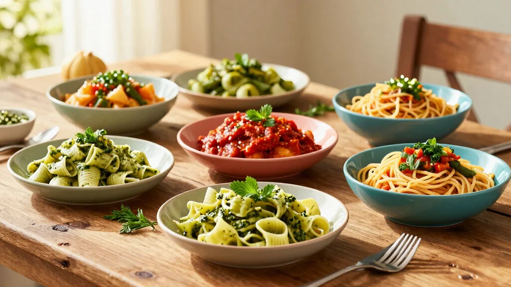 20 Healthy Vegetarian Pasta Recipes for Guilt-Free Comfort - Yummy Diary