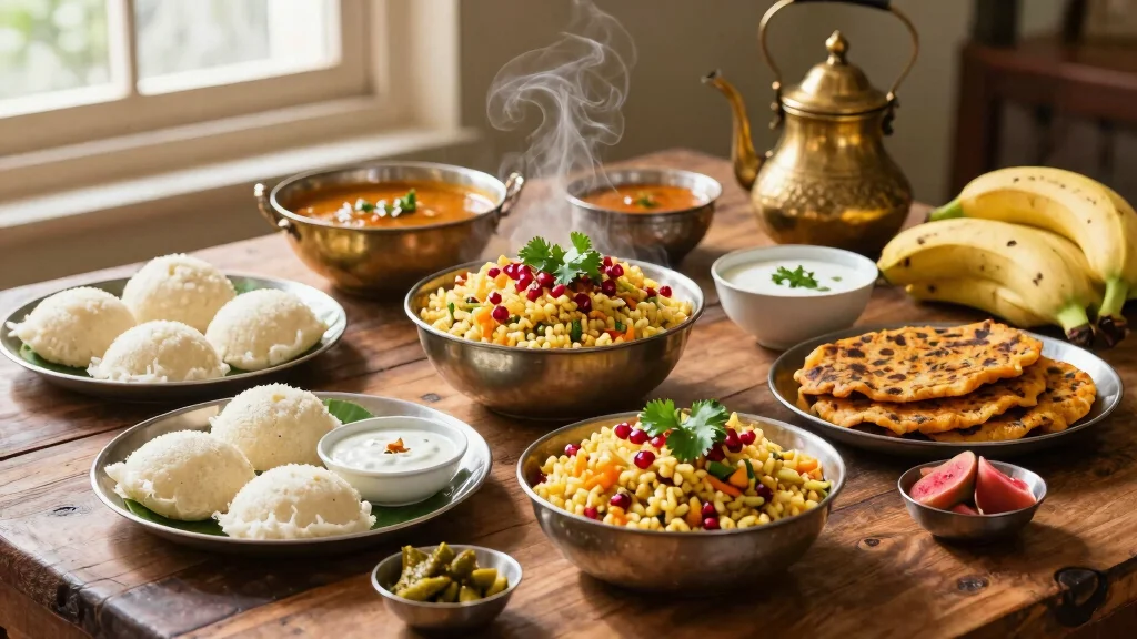 20 Indian Vegetarian Breakfast Recipes to Start Your Day Right - Yummy Diary