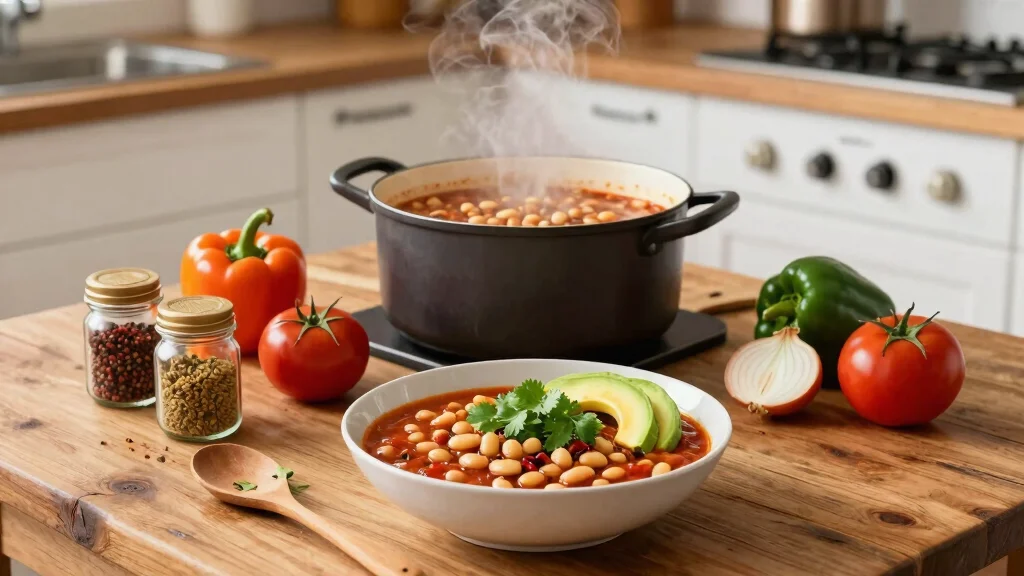 18 Vegetarian White Bean Chili Recipes Packed with Protein - Yummy Diary