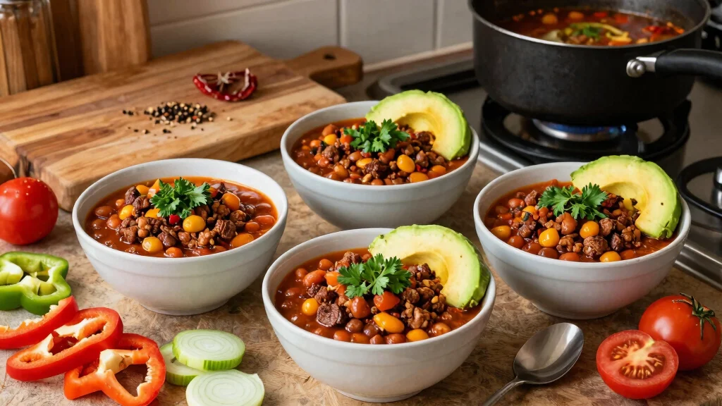 19 Meatless 3-Bean Chili Recipes Full of Flavor - Yummy Diary