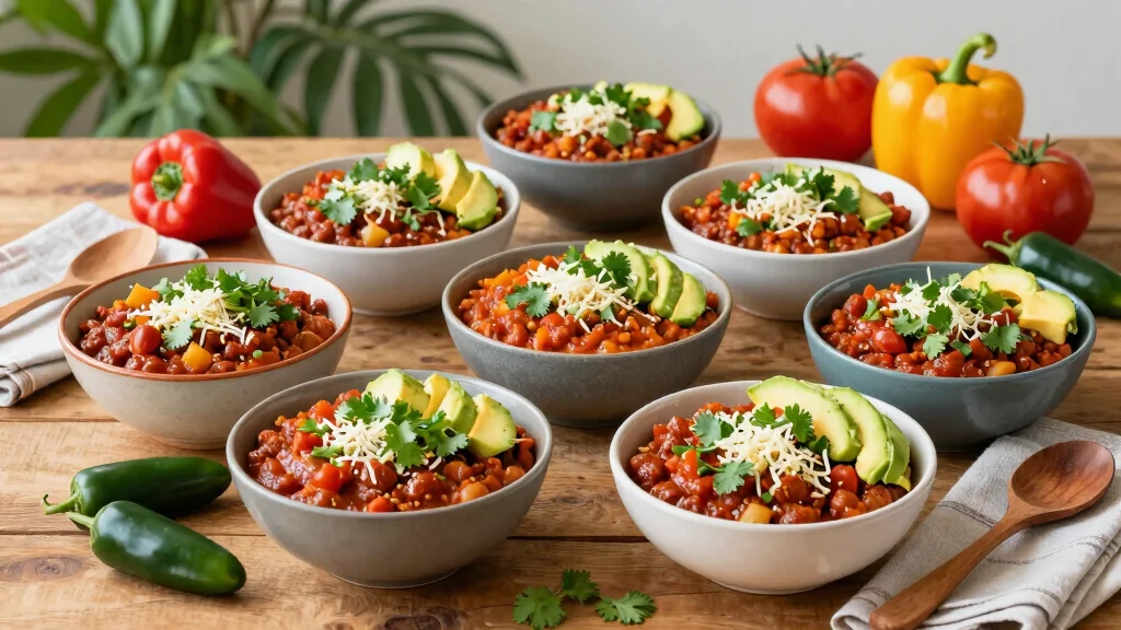 16 Vegetarian Crock Pot Chili Recipes for Effortless Meals - Yummy Diary