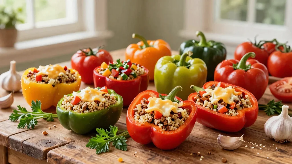 12 Freezer Meal Stuffed Peppers for Nutritious Make-Ahead Meals
