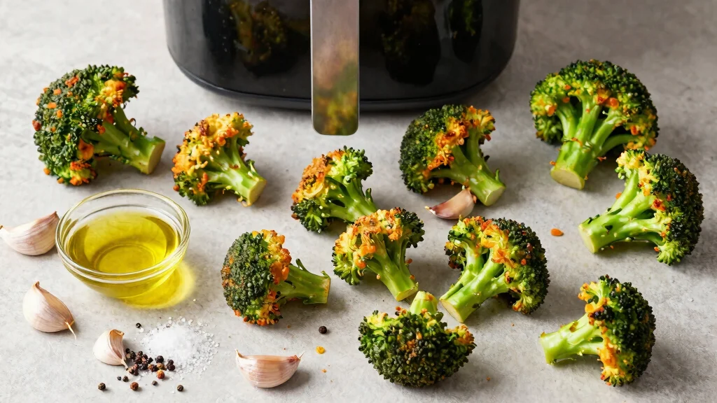 8 Crispy Air Fryer Broccoli Recipes Roasted Garlicky and Ready in Minutes