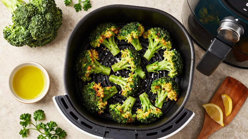 8 Easy Air Fryer Frozen Broccoli Recipes Crispy Flavorful and Ready in 10 Minutes