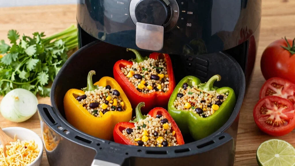 8 Easy Air Fryer Stuffed Peppers Recipes: Colorful Filling and Delicious