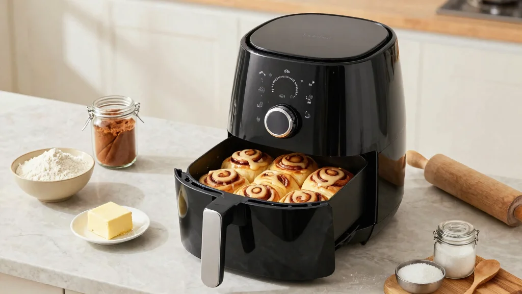 8 Gooey Air Fryer Cinnamon Rolls Recipes Soft Fluffy and Perfectly Golden