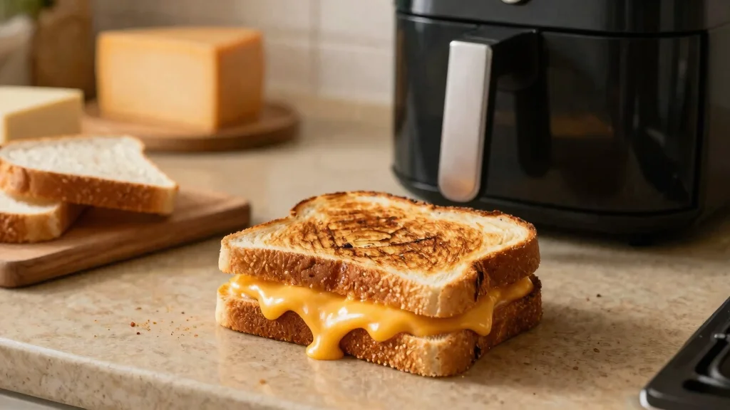 8 Gooey Air Fryer Grilled Cheese Recipes Crispy Melty and Ready in Minutes