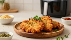9 Crispy Air Fryer Chicken Cutlets Recipes Thin Breaded and Perfectly Golden
